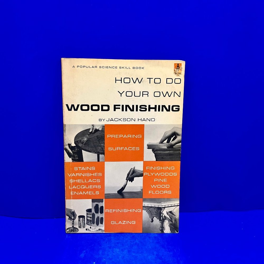 Rare|Vintage ‘How To Do Your Own Wood Refinishing’ Book, 1967, Jackson Hand, VGC